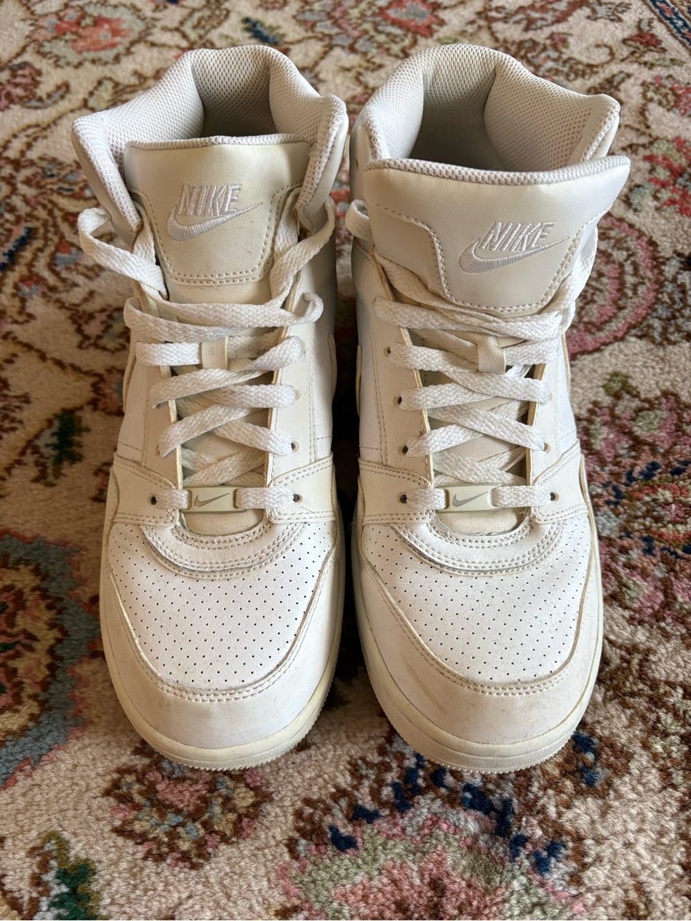 Nike Men’s White High-Top Sneakers